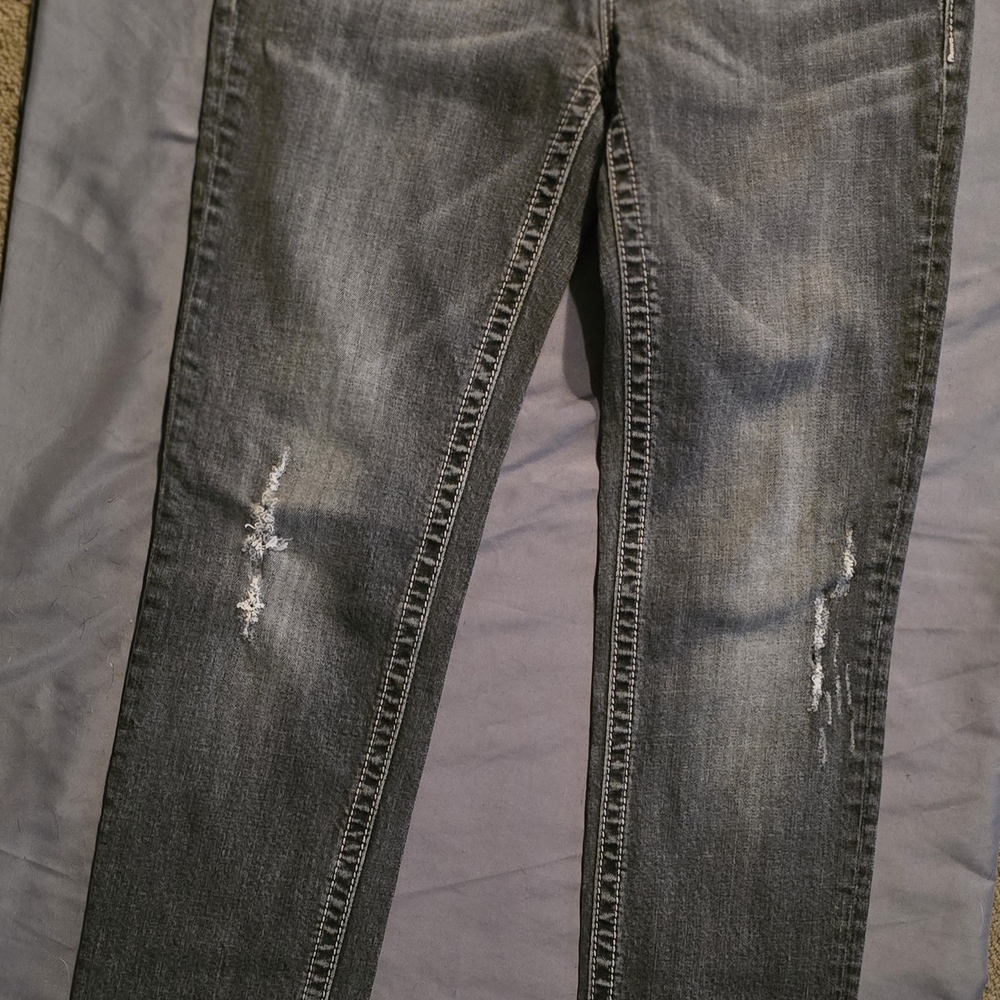 Miss Me Women's Charcoal Skinny Jeans
